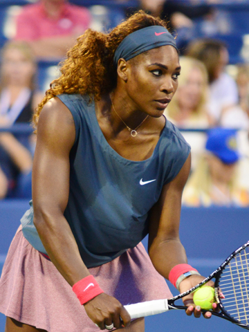 Serena Williams, Edwin  Martinez from The Bronx, Creative Commons Attribution 2.0 via Wikimedia Commons