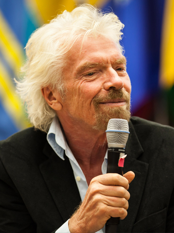 Sir Richard Branson, Exchanges Photos, CC0, via Wikimedia Commons